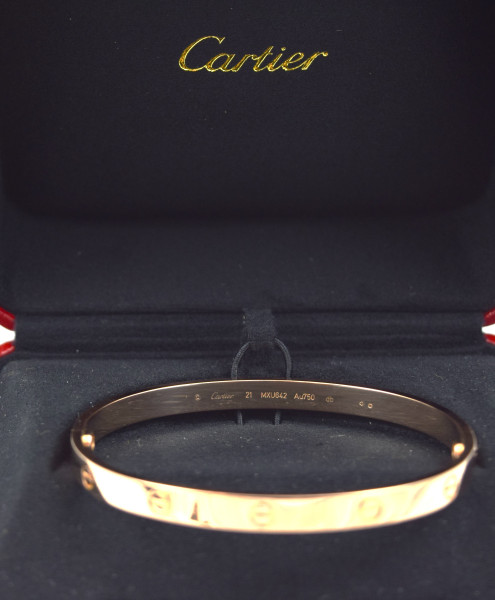 Cartier Love Armreif, Certified Pre-Owned