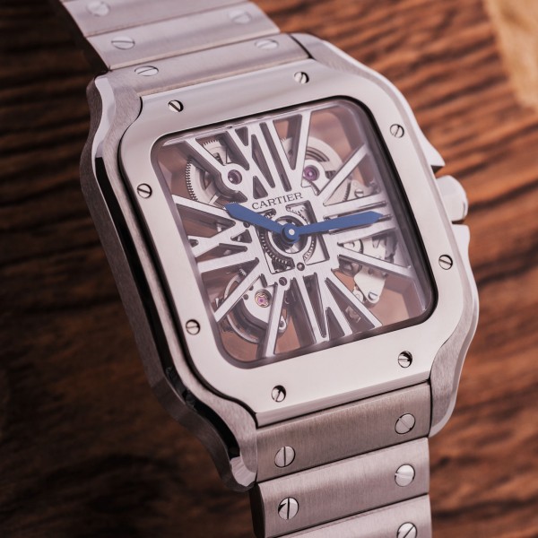 Cartier Santos Skeleton, VERKAUFT!