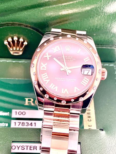 Rolex Lady Datejust 31, certified pre owned