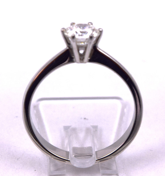 Solitär-Diamantring 0,79 ct. VERKAUFT!