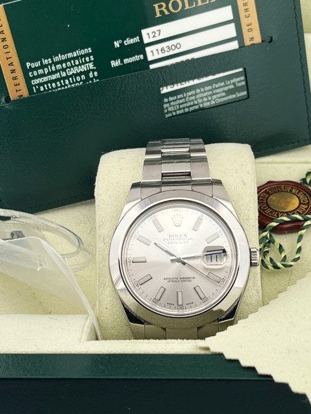 Rolex Datejust 41 mm, Certified Pre Owned