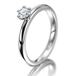 Solitär-Diamant Ring